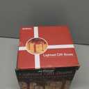 ATDAWN Set of 3 Lighted Gift Boxes Christmas Decorations, Clear Acrylic Present Boxes, Christmas Home Gift Box Decorations