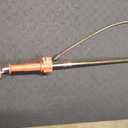 RIDGID 59787 Model K-3 Toilet Auger with Unclogging 3-Foot Snake and Bulb Head