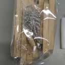 Beetle & Bee Build A Bird Bungalow - DIY Kid Art Craft Outdoor Birdhouse Kit, House Painting Kit for Kids, Hardware Glue Included- 4 Paints, 1 Brush, 7 Wooden Pcs, Chain For Tree Hanging Age 5+