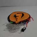 Halloween Decorations Lighted Witch Hats, 8Pcs Hanging Glowing Witch Hats 44ft Halloween Outdoor Lights String with 8 Lighting Modes for Outdoor, Garden, Yard, Tree