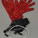Spider Web Shooter, Real Web Slinger that Actually Shoots for Kids, Cool Toy Things for Superhero Fans (Black)