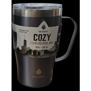 Manna Cozy Stainless Steel Mug 18 Oz Manna Cozy Stainless Steel Mug 18 Oz