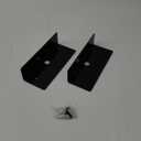 luium 9 Inch Acrylic Floating Shelf No Drill Adhesive Wall Shelf Set of 2 for Funko Pop Storage, Floating Shelves Damage-Free Expand Wall Space for Living Room, Bathroom, Gaming Room, Office - Black