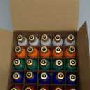 Joiedomi 25 Pack C9 Light Bulb, Replacement Multicolor Light Bulbs for Christmas String Light Outdoor, Indoor, Lawn, Tree, Panel Decor, E17 Candelabra Base, Longer Life 120V 7W