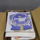 KatchOn, Blue Graduation Decorations 2025 Set - Pack of 162, Serve 25 | Photo Props, Tablewares Set for Grad Table Decorations for Grad Party Supplies | Graduation Party Decorations