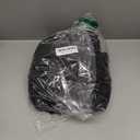 Holiberty Absorbent Quick Dry Bath Towel Body Wrap with Pocket for Men Microfiber Spa Shower Bath Robe Fleece Adjustable Wearable Pool Gym Beach Towels Cover up Bathroom Accessories (Black)