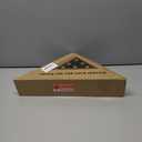 Flag Case for 3x5 FT Flag, 3'x5' American Flag Display Case Brown Wood Memorial Flag Veteran Military Medal Pins Shadow Box with Acrylic Covered and Wall Mounted (Not for Burial Flag Size)