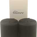 HUAYY 3 Inches Width 3 Yards Length,Sew on Hook and Loop Style,Non-Adhesive Nylon Strips Fabric,Black (3in x 3yd)