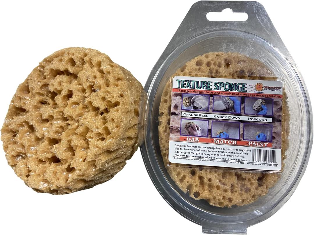 Stepsaver Products Orange Peel and Knockdown Texture Combo Sponge