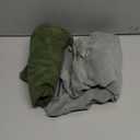 Idepet Fleece Dog Sweater 2 Pack, Winter Dog Clothes Turtleneck Dog Sweatshirt Pet Clothing Stretchy Small Dog Coat Cat Apparel with Leash Ring,Green,Dark Green,X-Large