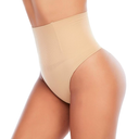 Werena Tummy Control Thong Shapewear for Women Seamless Shaping Thong Panties Body Shaper Underwear, S