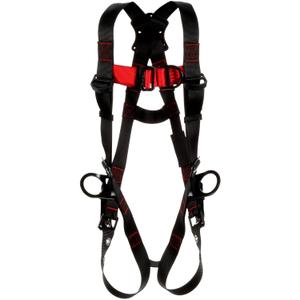 3M Protecta Vest-Style Positioning/Climbing Harness 1161507, Black, Medium/Large, 1 EA/Case