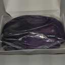 FAELBATY Purple Wig With Bangs Short Bob Synthetic Cosplay Wig for women Costume Wigs (12" Ombre Dark Purple Color)
