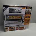 Ninja Flip Toaster Oven&Air Fryer, 8-in-1 Functionality, Flip Up&Away Capability for Storage Space, LargeCapacity, Air Fry Basket, SheetPan, Wire Rack&Removable Crumb Tray, Stainless,1800 watts, SP151
