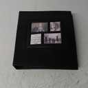 Ywlake Photo Album 4x6 500 Pockets Photo, Extra Large Capacity Family Wedding Picture Albums Holds 500 Horizontal and Vertical Photos Black