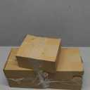 Estmoon 5 Pack Matte Black Door Handles Interior Door Knobs, Home Improvement Keyless Privacy Door Lock, Heavy Duty Zinc Alloy 2.07 lb Door Leverset for Bedrooms Bathrooms