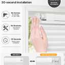 Lazblinds TDBU Cellular Shades, 35" W X 64" H, White
