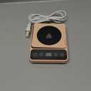 Mug Warmer - Electric Coffee Mug Warmer with Timer,Coffee Cup Warmer for Desk Auto Shut Off, Smart 6-Temperature Control, Coffee Accessories for Coffee Lovers, Pink