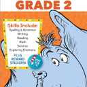 Dr. Seuss Workbook: Grade 2: 260+ Fun Activities with Stickers and More! (Spelling, Phonics, Reading Comprehension, Grammar, Math, Addition & Subtraction, Science)