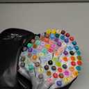 MemOffice 80 Colors Dual Tip Artist Alcohol Markers Set with Carrying Case - Perfect for Coloring, Drawing, Sketching, Card Making and Illustration - Perfect for Adults