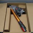 Zynet Cordless Vacuum Cleaner, 500W/45KPA/40Mins Lightweight Stick Vacuum for Home, LED Display and Green Headlights, 6Stages Filtration, SelfStanding Vacuum for Hard Floor, Carpet