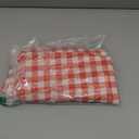 Waterproof Checkered Tablecloth Fabric - Rectangle 58x84 Inch Classic Gingham Buffalo Plaid Table Cloth for Indoor/Outdoor Use - Washable Table Cover for Kitchen, BBQs, and Parties