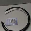 frani Leather Steering Wheel Cover, Universal 15 Inch Premium Non-Slip Steering Wheel Cover Black Carbon Fiber Texture