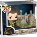 Funko Pop Town: The Lord of The Rings - Elrond with Rivendell - Collectable Vinyl Figure - Gift Idea - Official Merchandise - Toys for Kids & Adults - Fantasy Fans