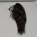 ORSUNCER Ponytail Extension Claw 26" Curly Pony Tail Clip in Claw Hair Extensions Fluffy Natural Looking Synthetic Hairpiece for Women Dark Brown