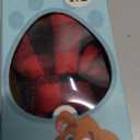 Malier Christmas Dog Collar with Bow tie, Christmas Classic Plaid Dog Collar Soft Durable Holiday Dog Collar for Small Medium Large Dogs Pet Puppy (Red & Black, Medium)