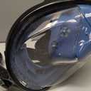 Greatever Full Face Snorkel Mask, Snorkeling Gear for Adults with Latest Dry Top Breathing System and Detachable Camera Mount, Foldable Snorkel Mask Adult, Snorkels Anti-Fog & Anti-Leak (Cerulean Blue)