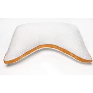 JUVEA Curve Crescent Latex Neck Pillow, Side & Back Sleepers, Standard
