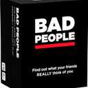 BAD PEOPLE Party Game  Hilarious Adult Card Game for Friends & Game Night | Funny Conversation & Icebreaker Board Game for Parties, Pregames, Social Gatherings & Fun Gift Ideas