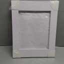 Art, 11x14 Double Mats for 8x10 - for Photos, Pictures, Frames - Acid-Free, 5 Pack, White Over White