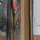 Haturi Vacuum Stand for Dyson Gen5 V15 V12 Detect V11 V10 V8 V7 V6, Vacuum Holder and Metal Storage Bracket Standing dock with Hidden Cord Design for Dyson Handheld Cordless Vacuum Cleaners (with Square Base, Dark Grey)