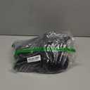 DREAM PAIRS Ankle Winter Mini Boots for Women Genuine Suede Faux Fur Lining Water Resistant Warm Snow Boots Slip On Memory Foam Comfort Booties FuzzyClassic, Size 8W, Black, SDSB25001W-W