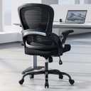 TRALT Office Chair - Ergonomic Office Chair with Back Support, Home Office Desk Chairs, 330lbs Wide Seat Big and Tall Office Chairs, Comfy Desk Chair for Work, Study, Office, Gaming (Black)