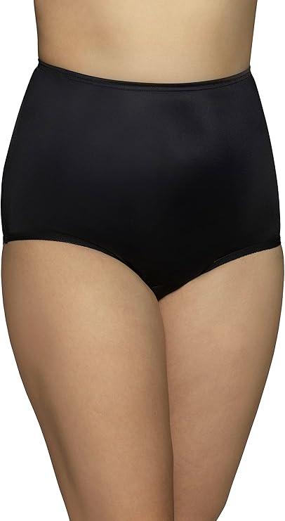 Vanity Fair Women's High Waisted Underwear, Full Coverage Ladies Panties, Perfectly Yours Briefs 5 XL