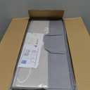 Joypony Baby Playpen with Mat, 50x50 in Small Play Pen for Babies, Toddler Playpen for Apartment, Indoors Play Yard with Soft Breathable Mesh (Beige with Mat)