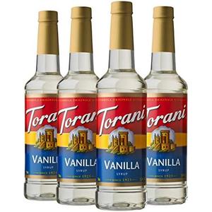 Torani Syrup, Vanilla, 25.4 Ounces (Pack of 4) Best buy 29 Aug 2027