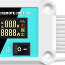 Remote Controller with 15FT Remote Cables and Smart LED Display for LANDERPOW Pure Sine Wave Inverter