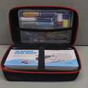 Handheld Sewing Machine with Black Storage Case and 109-Piece Sewing Kit, Mini Portable Cordless Hand Sewing Machine, Ideal for Adults & Beginners, Complete Set of Quick Home Clothing Repair Tools