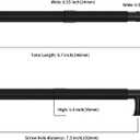 Asidrama 10 Pack 7.5 Inch(192mm) Matte Black Kitchen Cabinet Handles, Cabinet Pulls Kitchen Cabinet Hardware for Cupboard Drawer Pulls