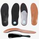 Plantar Fasciitis Arch Support Insoles with Metatarsal Pad Heel Cushion,Full Length Shoe Inserts for Men and Women - Orthotic Inserts - Flat Feet Heel Spur Pain Relief Shoe Inserts, 2 Pairs/Pack, 39-40