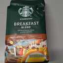 Starbucks Ground Coffee, Medium Roast Hot or Iced Coffee, Breakfast Blend, 18 oz (EXP 02/02/26)