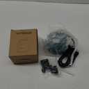 VIVOSUN 850GPH 60W Submersible Pump for Fish Tank, Pond, Aquarium, Hydroponic Systems with 5ft Power Cord and 4 Nozzles Blue