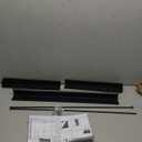 Stanbroil Adjustable Rod and Valance Kit for Fireplace Mesh Screen Curtain