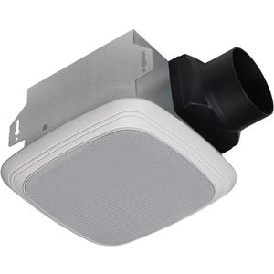 Homewerks Worldwide - Ventilador de bao con Bluetooth y altoparlante