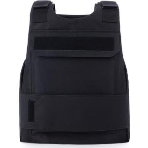 XIELIXIA Protective Vest Outdoor, Adjustable Lightweight Outdoor Vest, Security Fbi Airsoft Vest