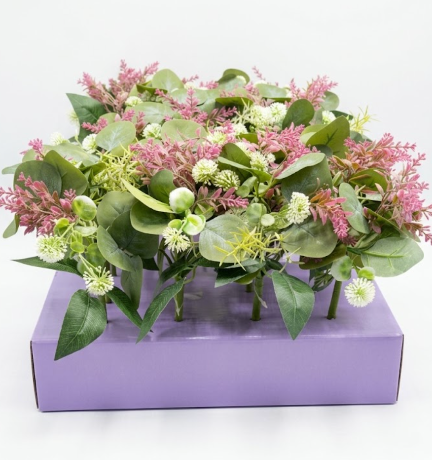 Easter Rose Stem Pink, 
Pink Rose Artificial Flowers with Long Stem